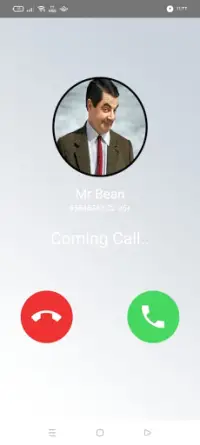 Fake Call Mr Bean Screen Shot 2