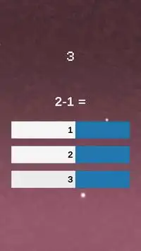 Math Game 1+2=3 Screen Shot 1