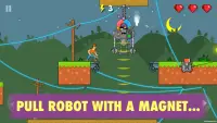 High Voltage 2D — Robots Attack Battle Platformer Screen Shot 3