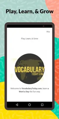 Word of the Day - Games, AI Chat - VocabularyToday Screen Shot 0