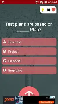 Software Testing Test Quiz Screen Shot 1