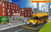 colegio autobús simulador 3d Screen Shot 2