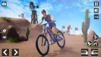BMX Offroad Bicycle Rider Game Screen Shot 0