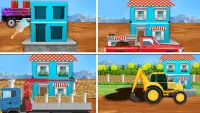 House Construction Trucks Game Screen Shot 3