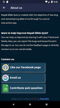 Nepali Bible Quiz - नेपाली बाइबल क्वीज Screen Shot 3