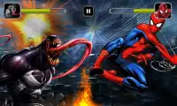 Real Spider Venom Fighting - Superhero Games Screen Shot 0