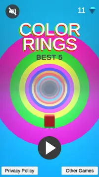 Color Rings-Color tunnel 2020 Screen Shot 0