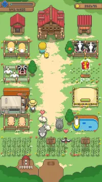 Tiny Pixel Farm - Simple Farm Game Screen Shot 1