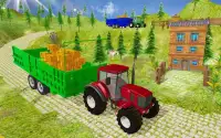 Tractor farming Cargo Games Transport 3D Screen Shot 2
