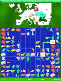 Map Solitaire Free - Europe Screen Shot 7