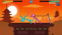 Stickman مقاتل: ألعاب القتال Screen Shot 4