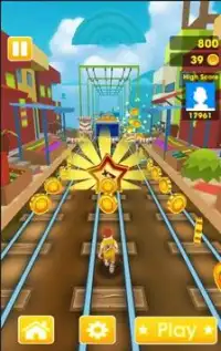 Temple Subway Surf: Litte Run 2018 Screen Shot 6