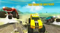 Crazy Impossible Tracks Monster Truck Stunts 17 Screen Shot 0