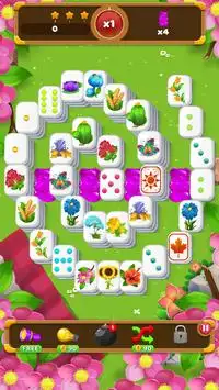 Mahjong Flower Screen Shot 4