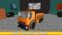 Euro Cargo Gold Mine 3D: Mega Truck Highway Tracks Screen Shot 0