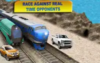 Train Games vs Crazy Prado Racing Screen Shot 3