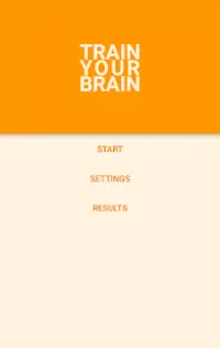 Brain training Screen Shot 0