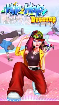 Hip Hop Dressup - Mode Gadis Permainan Screen Shot 7