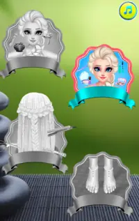 Princess Beauty Spa Salon Makeover - Girls Games Screen Shot 1
