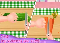 Tasty Sushi Recipe Master -Cooking at Home Kitchen Screen Shot 2