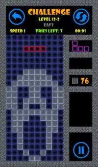 Challenge of Tetris Free Screen Shot 1