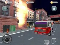 911 Feuerwehrautosimulator: LKW-Fahrsimulator Screen Shot 0