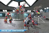 リアルロボットヤギシミュレータ - ロボット変形ゲーム Screen Shot 1