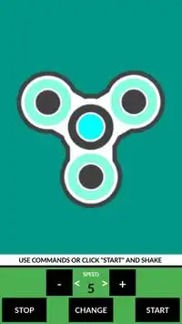 Fidget spinner normal or shake Screen Shot 2