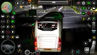 modernes Reisebus-Rennspiel Screen Shot 1