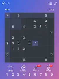 Sudoku: Number Placement Puzzle Brainiac Screen Shot 13