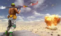 Céu guerra lutador jato: Avião tiroteio combate Screen Shot 1