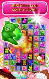 Gummy Bears Soda - Match 3 Puzzle Game Screen Shot 0