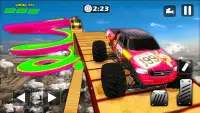 Mega Monster Truck Ramp: Impossible Jump Simulator Screen Shot 3