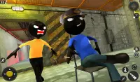 Monster Stickman Jail Escape: Stickman Prison Game Screen Shot 3