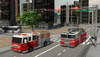 Pemadam kebakaran Truk Sim 16 Screen Shot 8