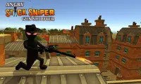 โกรธสติ๊ก Sniper ยิงปืน Screen Shot 1