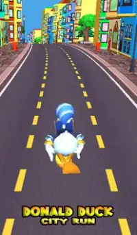 Donald Power Duck City Run Screen Shot 0