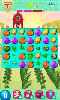 🍉 Jelly Blast Pop-Fruit Crush Screen Shot 1