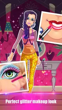 女の子がサロンをドレスアップ - ファッションゲーム Screen Shot 4