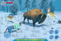 арктический волк сим 3d Screen Shot 8