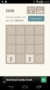 2048 Screen Shot 0