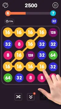 2048-Zahlen-Puzzle-Spiele Screen Shot 5