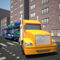 النقل سيارة مقطورة شاحنة 3D