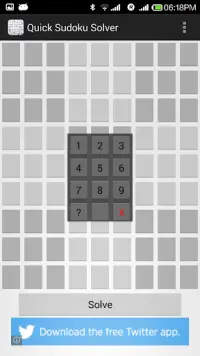 Quick Sudoku Solver (Free) Screen Shot 2