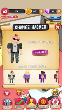 Hack (clicker trò chơi) Screen Shot 2