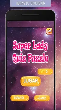 Super Lady Quiz Puzzle Guess the character Screen Shot 1
