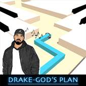 Drake - Gods Plan Dancing Line Piano