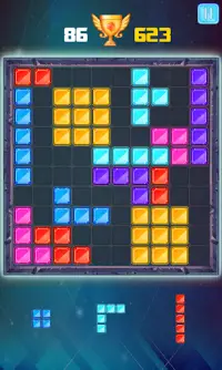 Puzzle Game Classic : ブロックパズルゲームの古典 Screen Shot 1