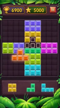 Classic Block Puzzle Game 1010: Free Cat Pop Game Screen Shot 5