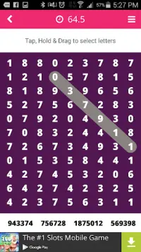 Number Search Puzzle Free Screen Shot 6